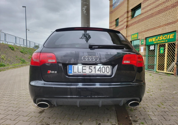 Audi RS6 cena 105999 przebieg: 251000, rok produkcji 2008 z Łęczna małe 92